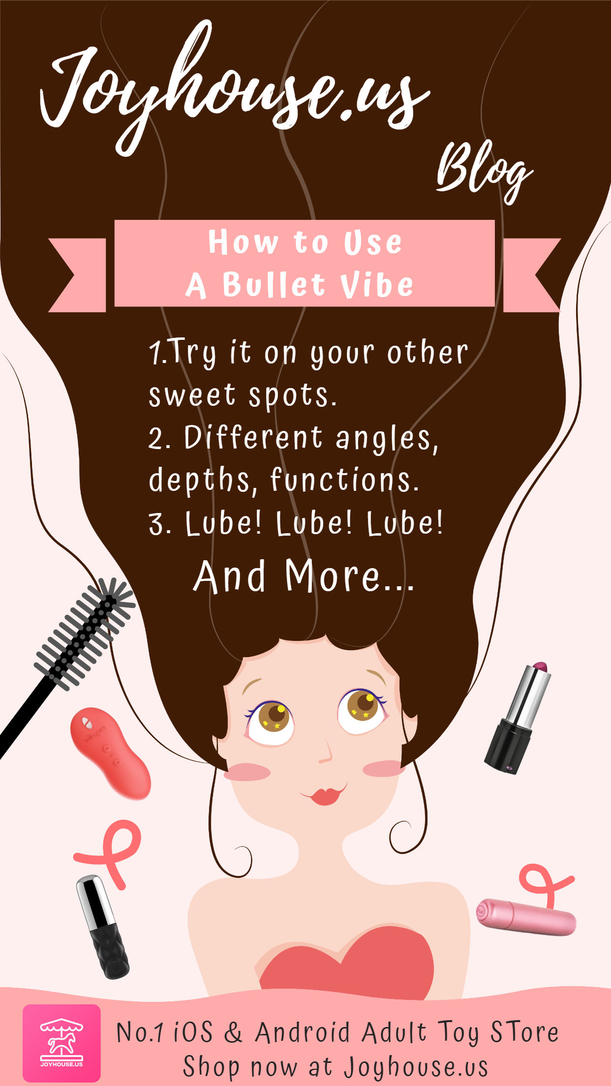 How to use a bullet vibrator | JoyHouse.us